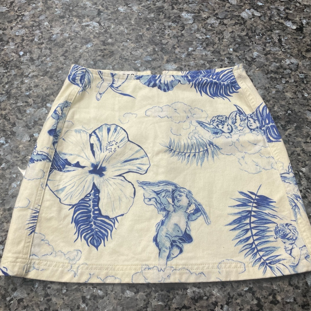 Angel/Heaven print BDG Urban Outfitter skirt